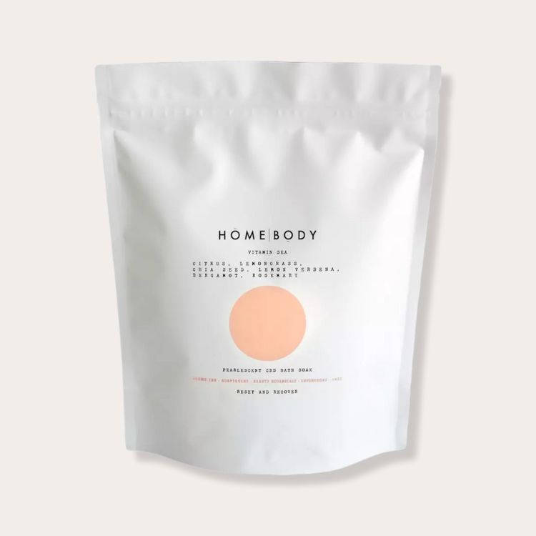 Vitamin Sea Pearlescent CBD Bath Bomb Soak