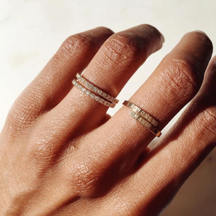 Thin Eternity Band