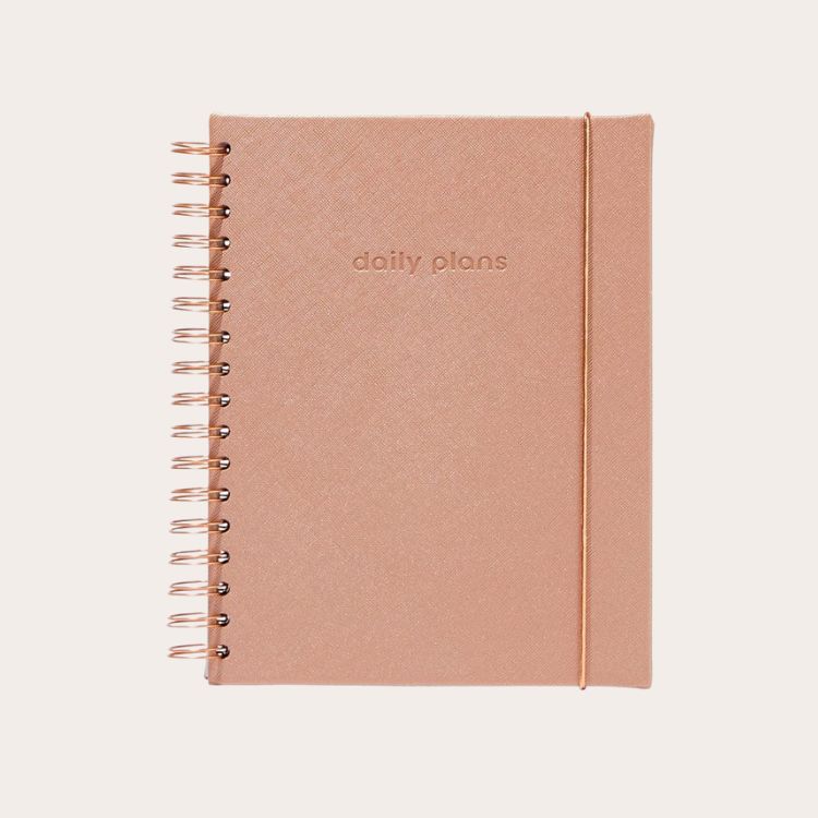 Daily Plans Undated Planner