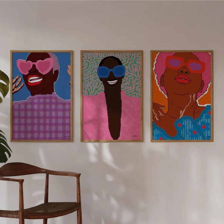 Alicia, Monica & Pam Print Set