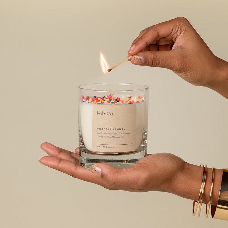 #HappyBirthday Luxury Candle