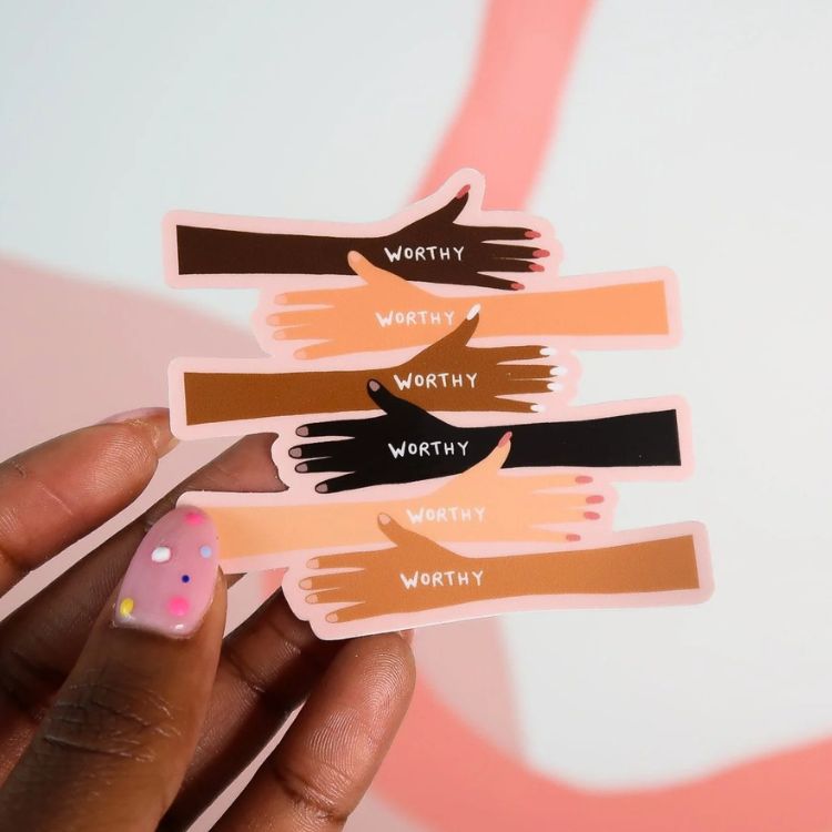 Worthy Sticker
