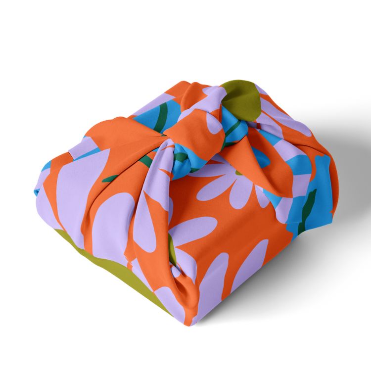 Spring Bloom Fabric Wrap