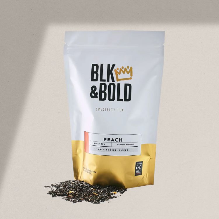 Peach Loose Leaf Green Tea