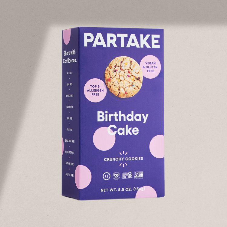 Crunchy Birthday Cake Cookies