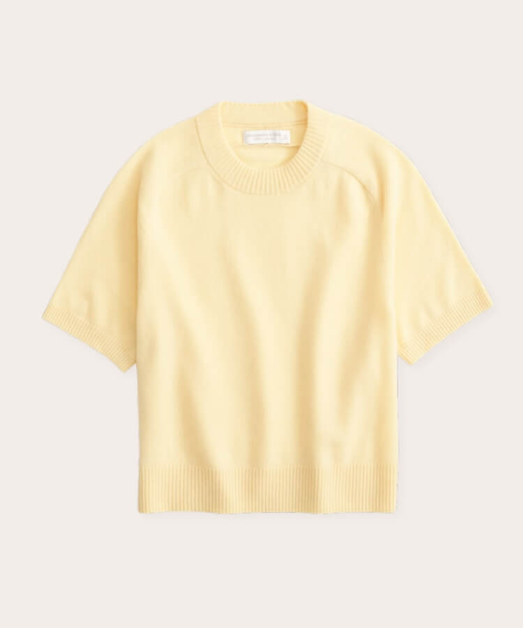 Cashmere Crew Tee