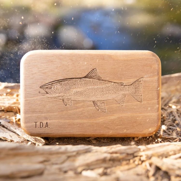 Personalized Fly Fishing Box