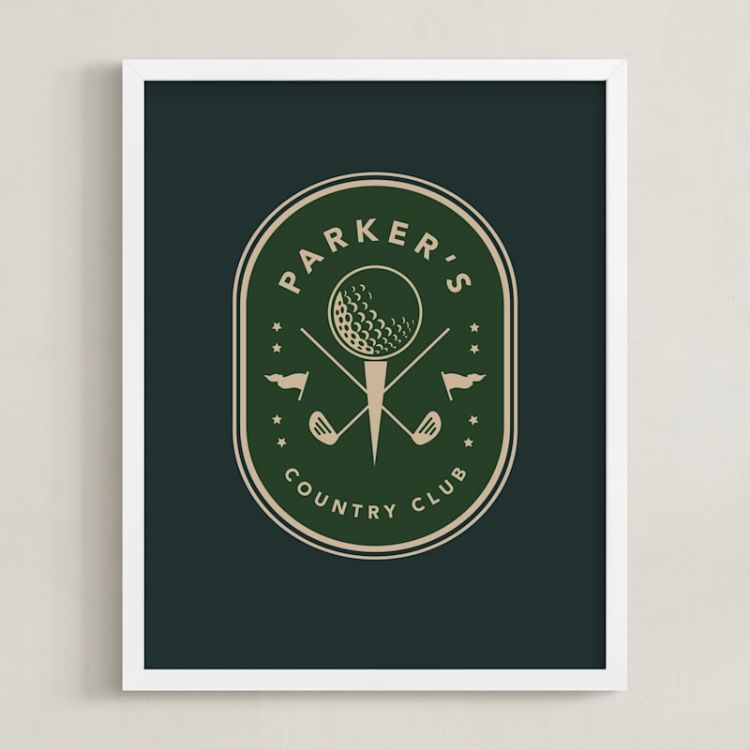 Custom Country Club Print