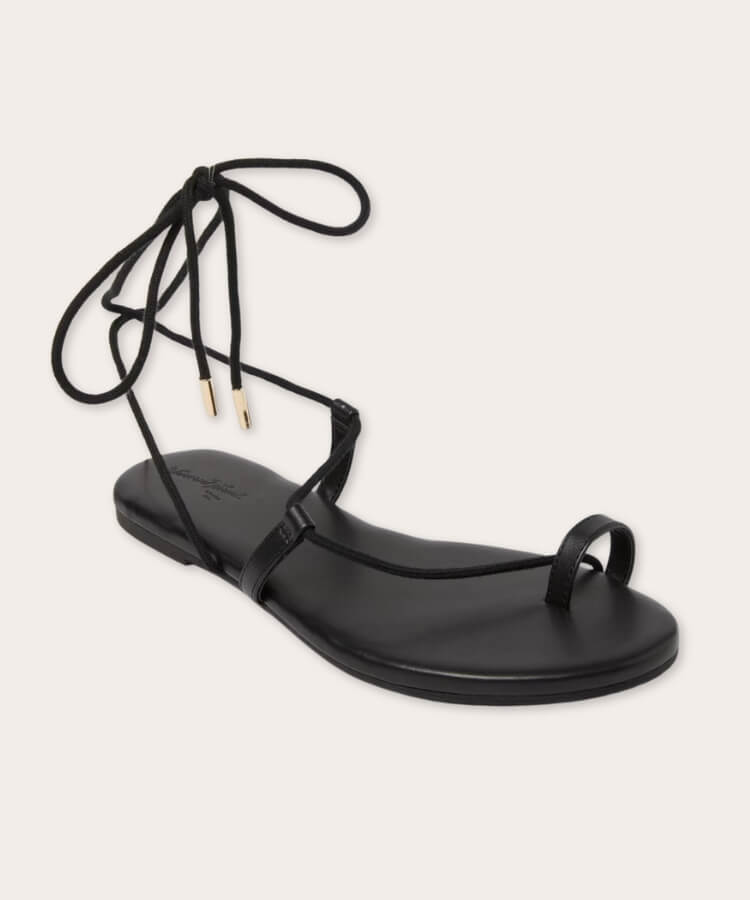 Toe Ring Strappy Sandals