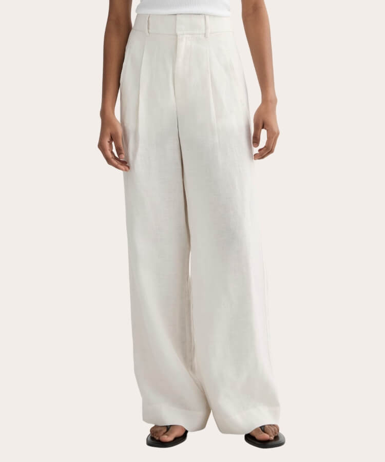 Linen Drape Pants