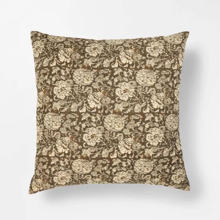 Floral Throw Pillow