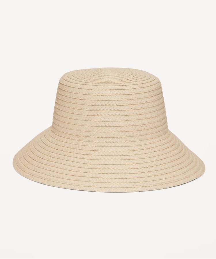 Straw Bucket Hat