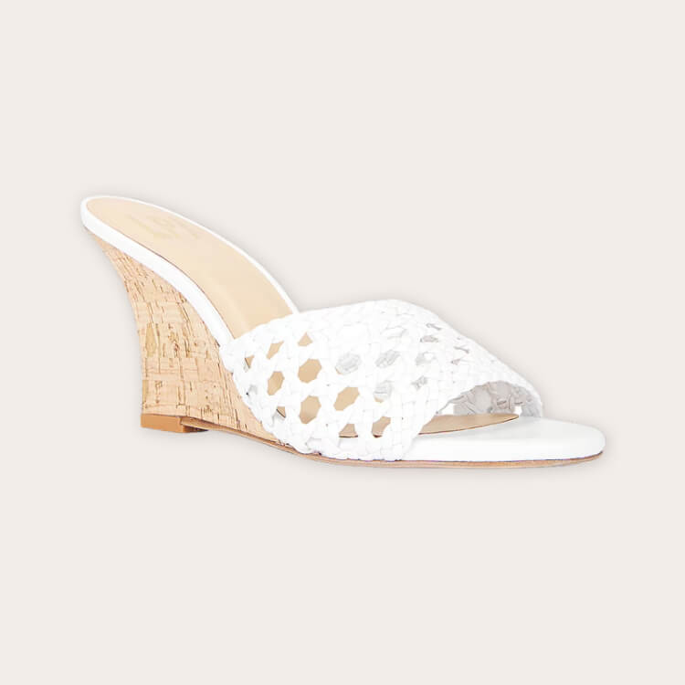 Woven Wedge Sandals