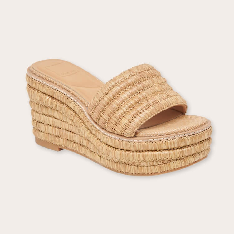 Raffia Wedges