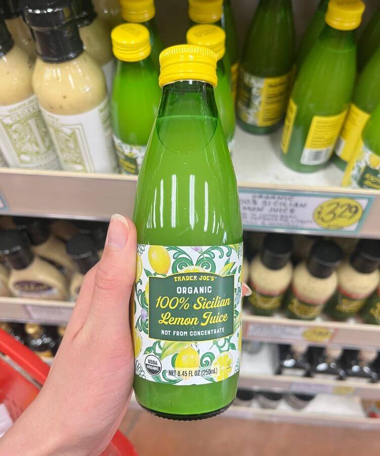 spring trader joe's products lemon juice