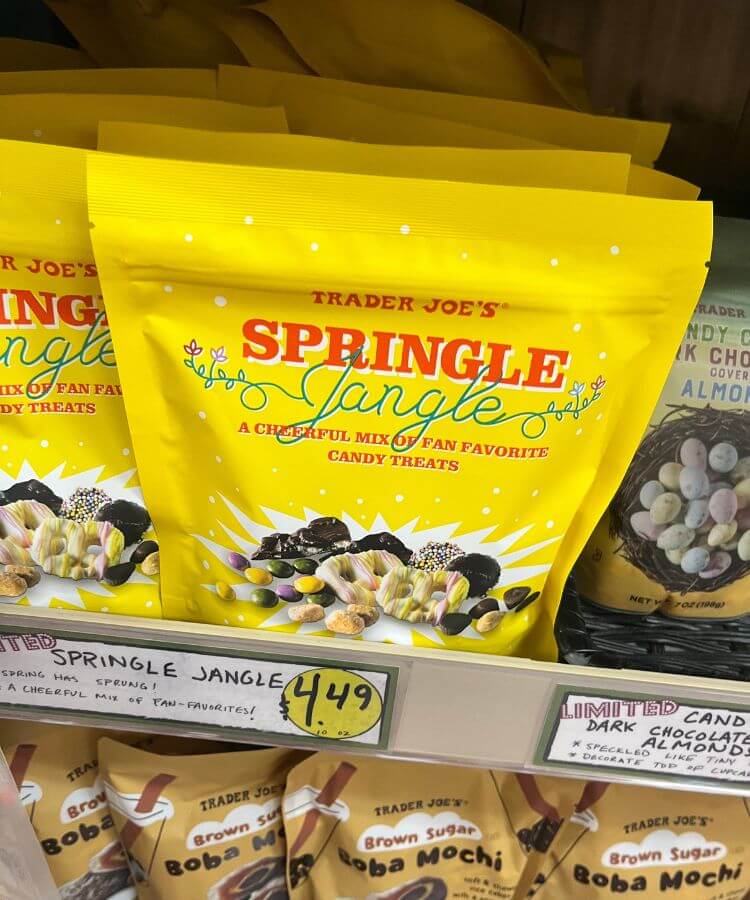 spring trader joe's products spring candy mix