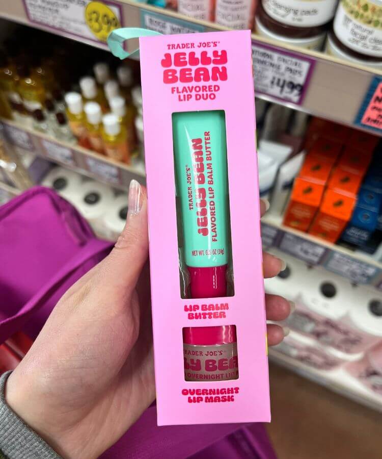 spring trader joe's products lip balm set