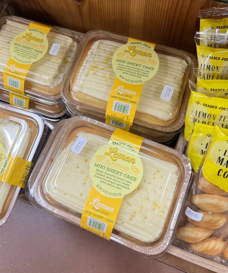 spring trader joe's products sheet cakes