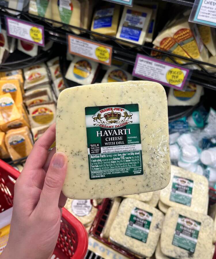 spring trader joe's products dill havarti