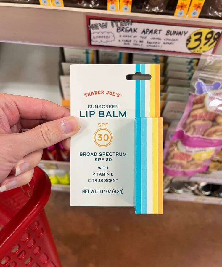 spring trader joe's products lip balm