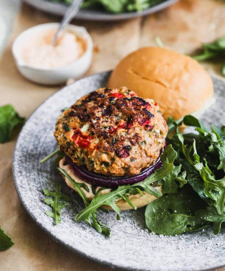 greek turkey burgers recipe for summer bbq