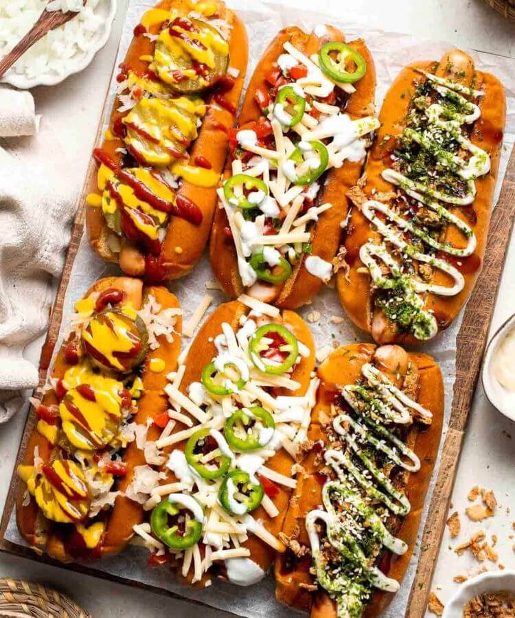 gourmet hot dogs recipe