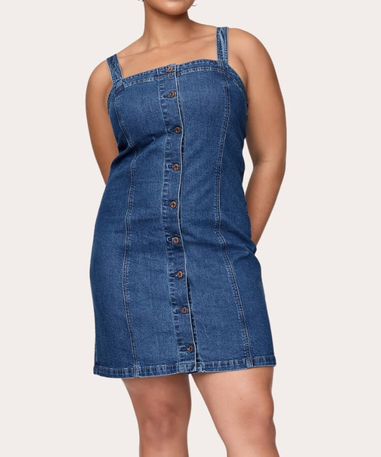 Denim Mini Dress
