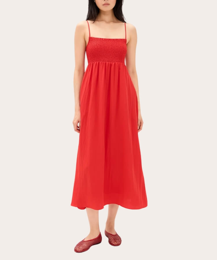 Smocked Beachside Dress