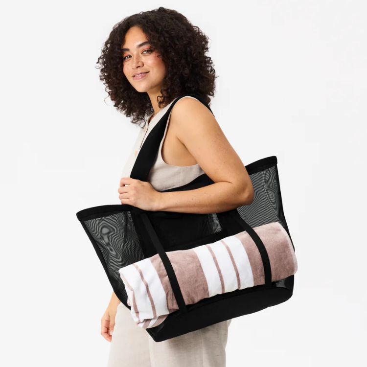 Mesh Beach Tote