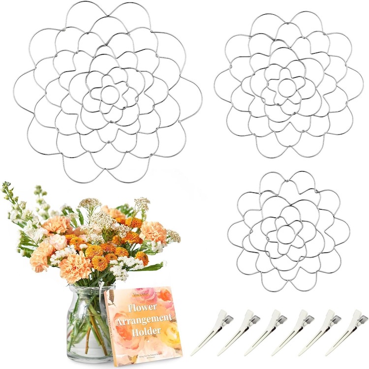 Wire Flower Arranging Grids