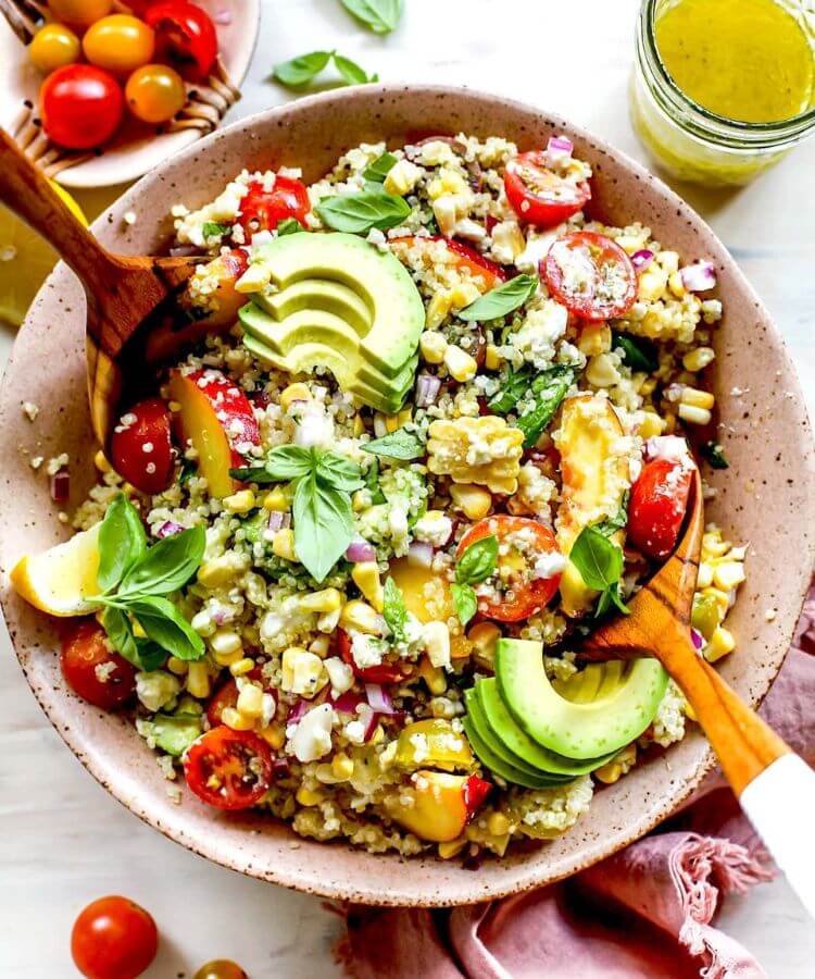 summer quinoa salad recipe