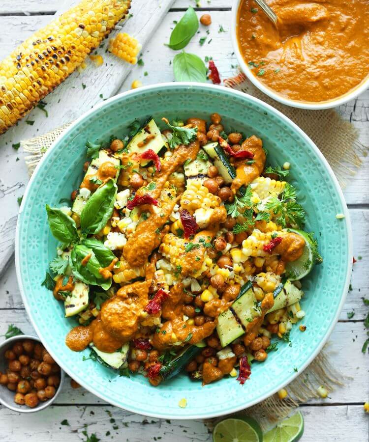 grilled zucchini salad recipe