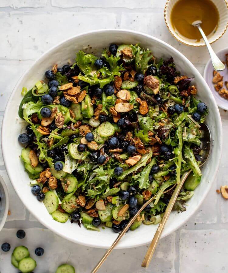blueberry summer salad recipe