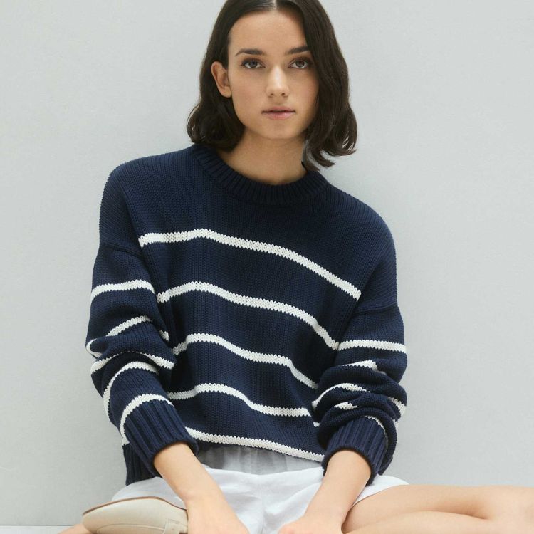 Organic Cotton Crew Sweater