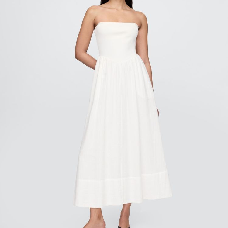 Cotton Gauze Maxi Dress