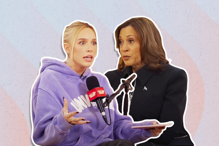 Kamala Harris on Call Her Daddy