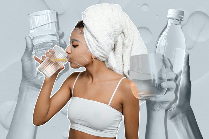 drinking a gallon of water a day