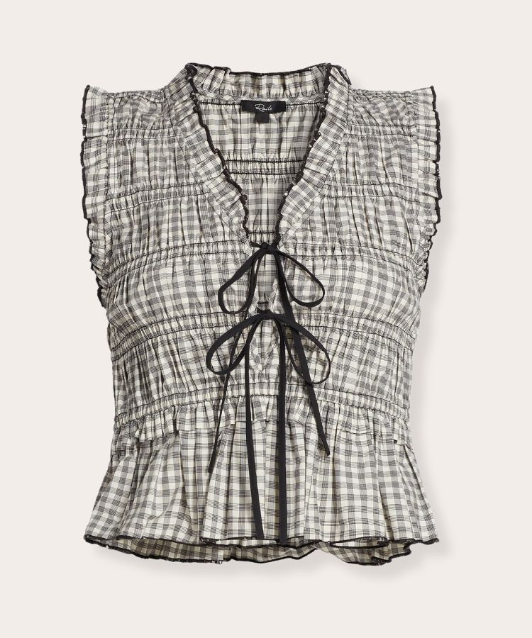 Martine Cotton-Blend Blouse