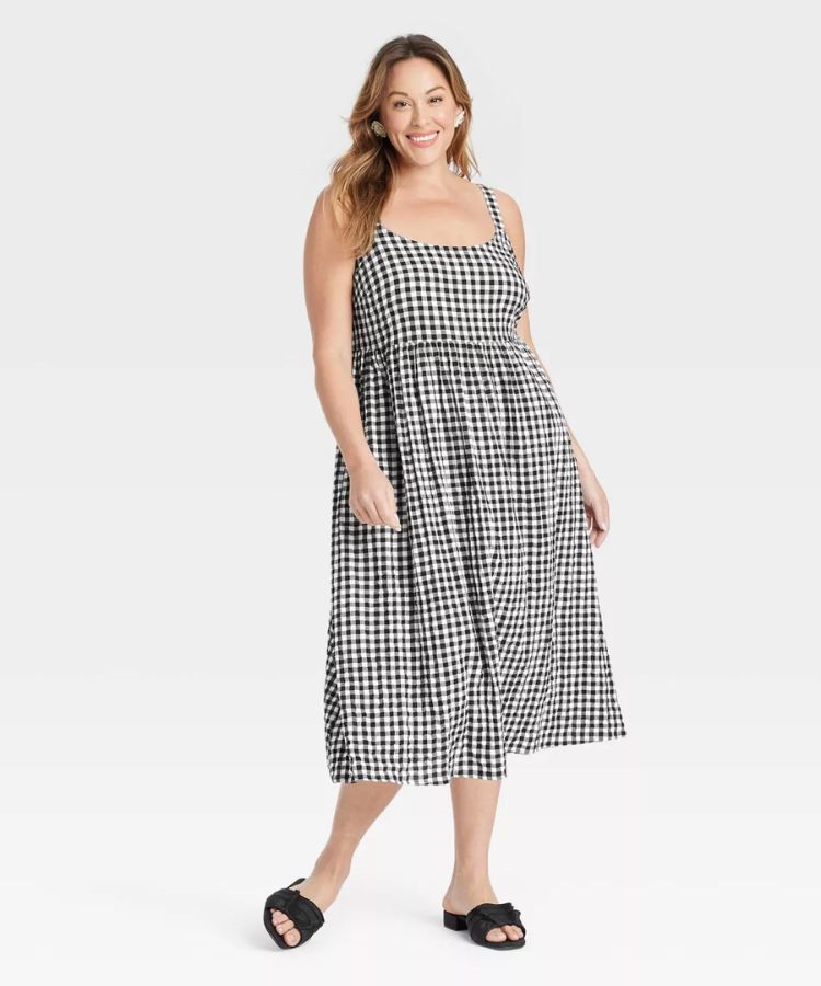 Midi Empire Waist Dress