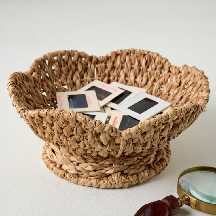 Solene Woven Scalloped Bowl