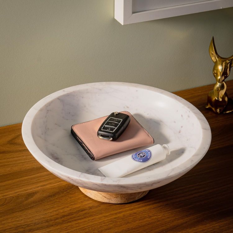 Cork & Mill Marble Decorative Bowl