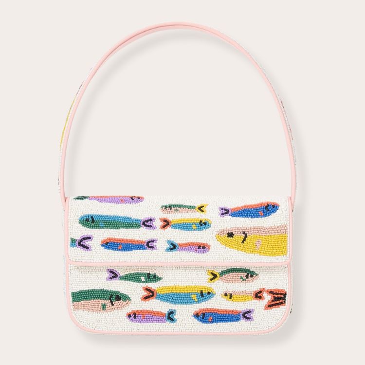 Pop Sardines Beaded Tommy Bag