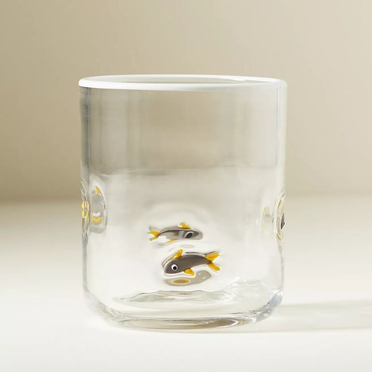 Sardine Icon Juice Glass