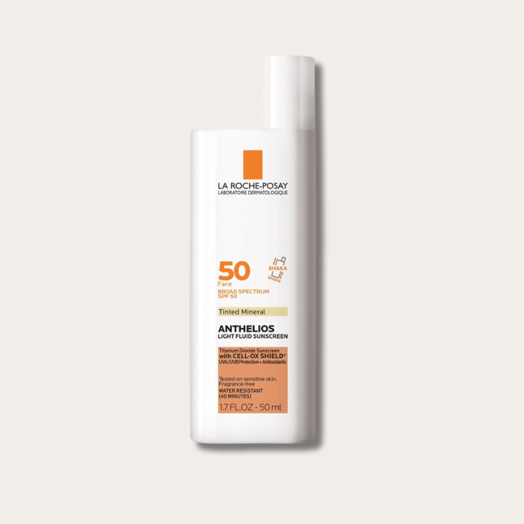 Anthelios Light Fluid Tinted Mineral Sunscreen