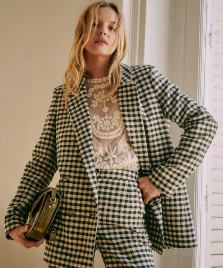 Double-Breasted Blazer