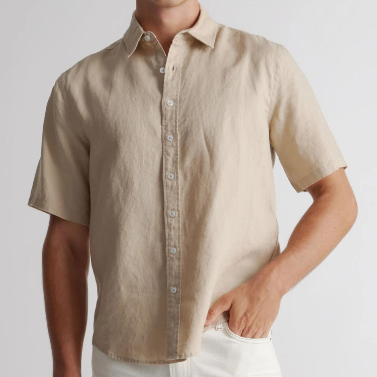 Linen Button-Up